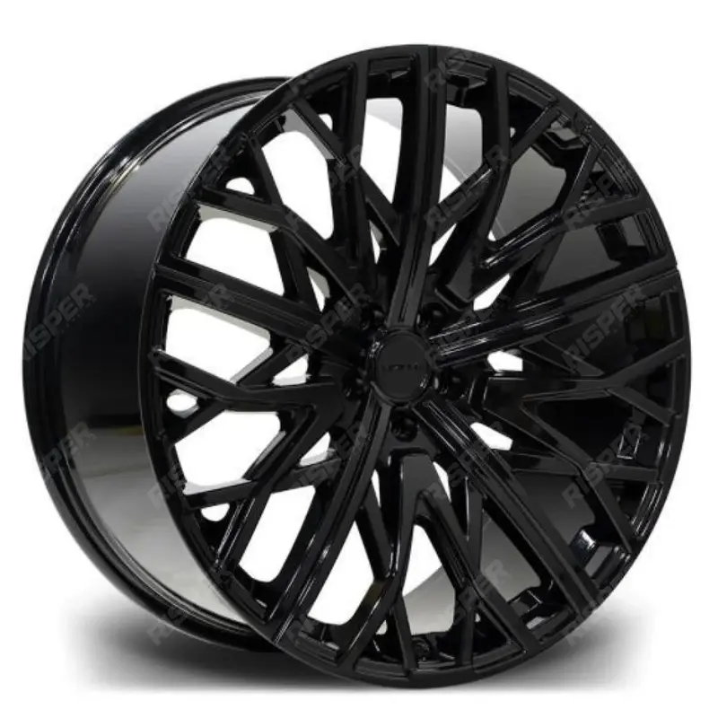 Riviera Rv131 Gloss Black 22 Inch Alloys – 5X120 - Qty1 1