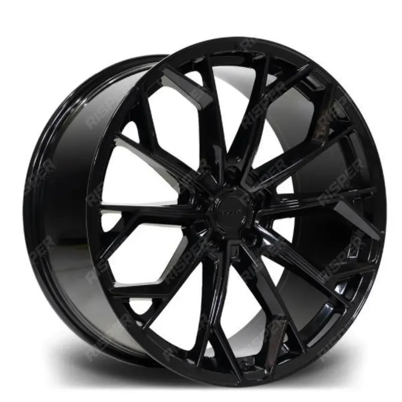 Riviera Rv133 Gloss Black 22 Inch Alloys-5X120 - Qty1 1