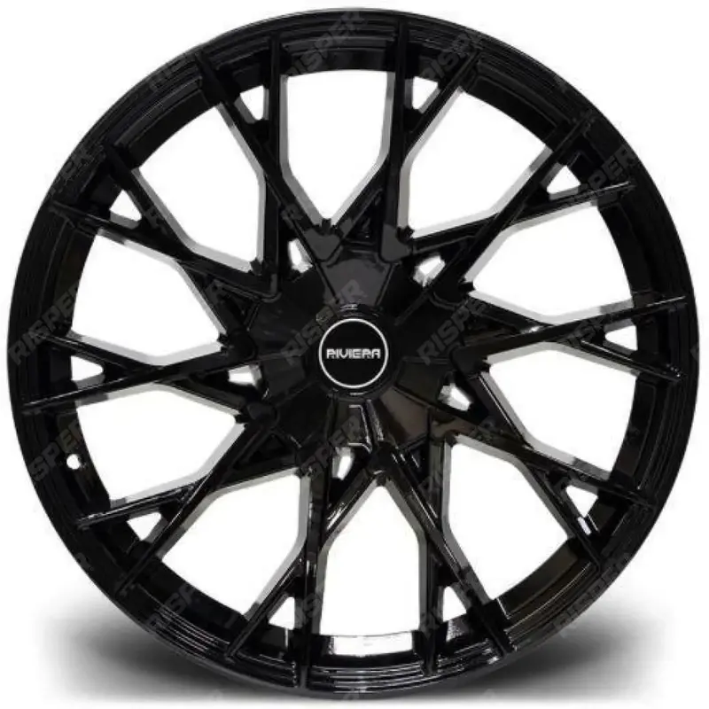 Riviera Rv197 Gloss Black – 20 Inch Alloys – 5X160 - Qty1 2