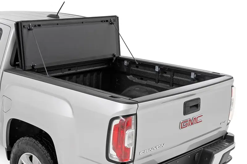 Rough Country Hard Tri-Fold Flip Up Bed Cover 2015-2026 Chevy/Gmc Canyon/Colorado 2
