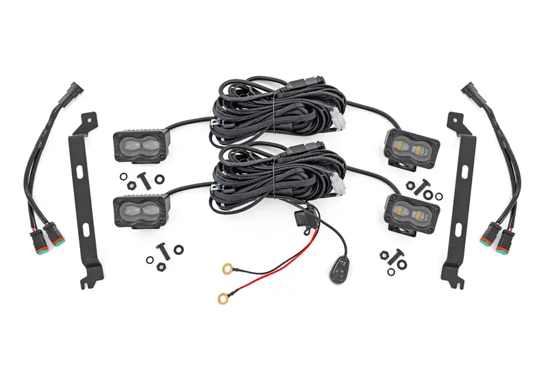 Rough Country Led Fog Lamp Kit 2024-2026 Toyota Tacoma 2Wd/4Wd 1