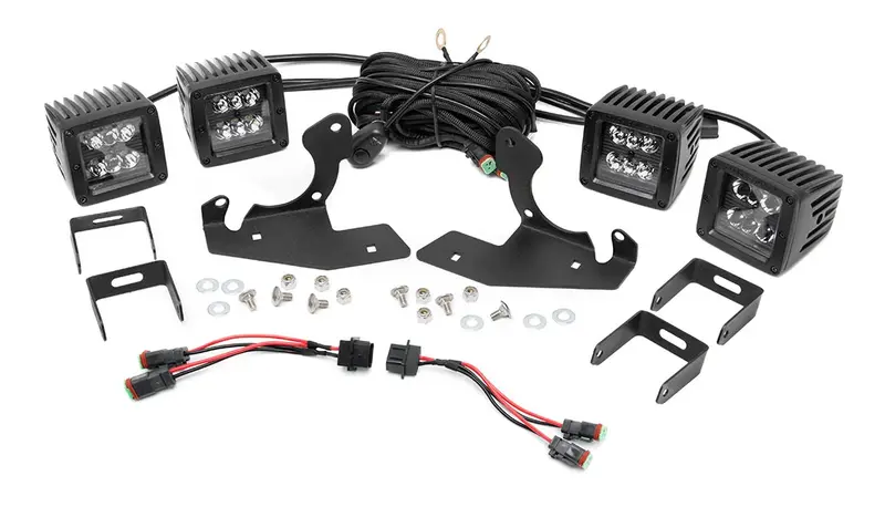 Rough Country Led Fog Light Kit 2007-2013 Chevrolet Silverado 1500 1