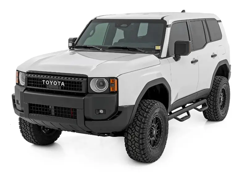 Rough Country Nerf Steps Cab Length 2024-2025 Toyota Land Cruiser 4Wd 2