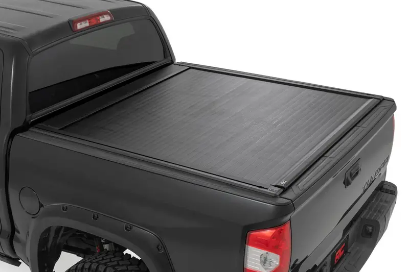 Rough Country Poweredretractable Bed Cover 2017-2021 Toyota Tundra (5'7" Bed) 1