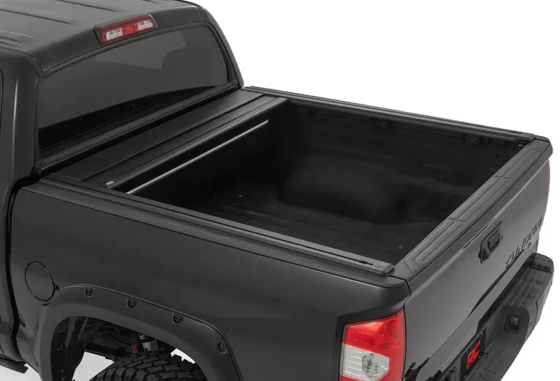 Rough Country Poweredretractable Bed Cover 2017-2021 Toyota Tundra (5'7" Bed) 2