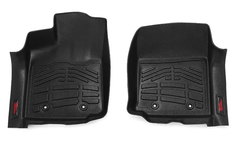 Rough Country Sure-Fit Floor Mats 2016-2023 Toyota Tacoma 2Wd/4Wd 1