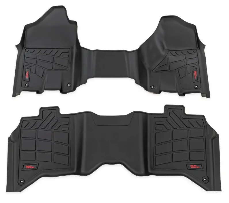 Rough Country Sure-Fit Floor Mats 2019-2026 Ram 2500/3500 2Wd/4Wd 2