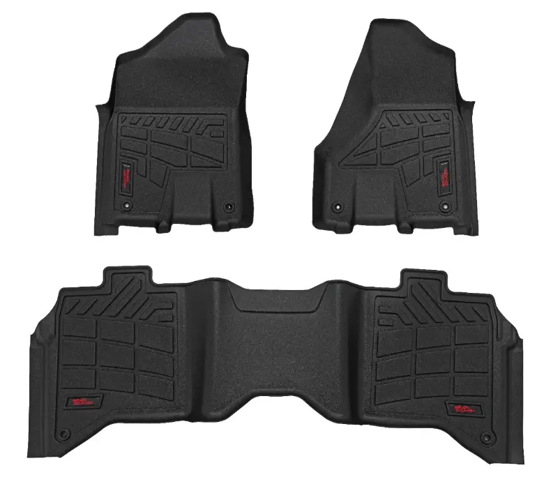 Rough Country Sure-Fit Floor Mats 2019-2026 Ram 2500/3500 2Wd/4Wd 4