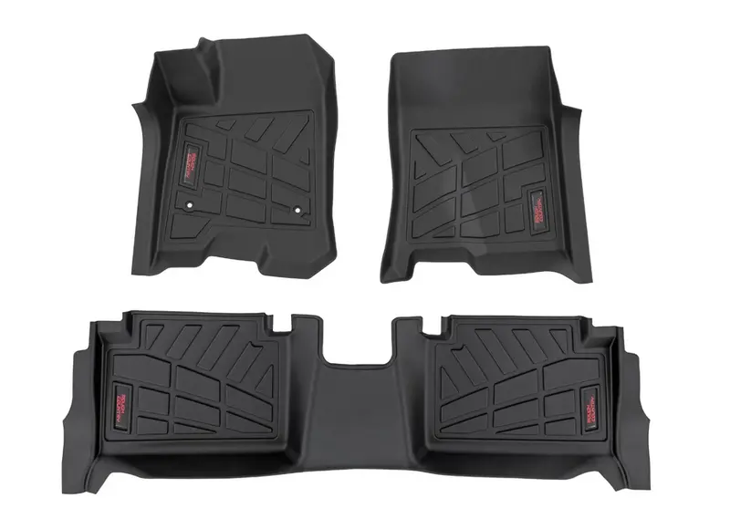 Rough Country Sure-Fit Floor Mats 2023-2026 Chevy Colorado / Gmc Canyon (2Wd/4Wd) 2
