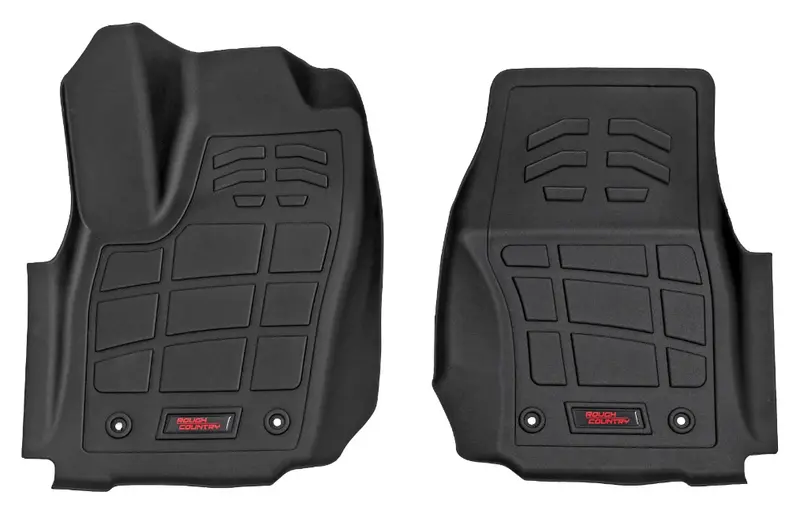 Rough Country Sure-Fit Floor Mats 2024-2026 Toyota Tacoma 2Wd/4Wd 1