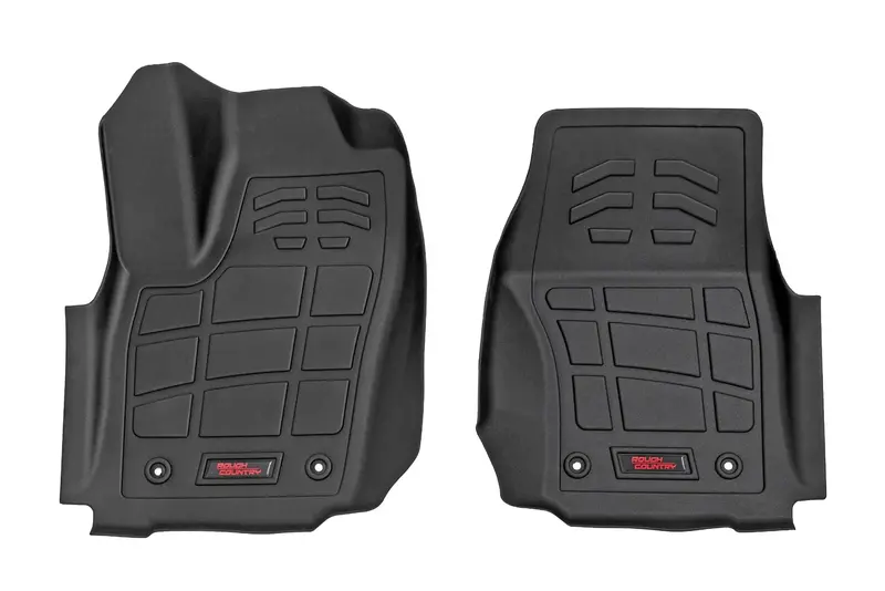 Rough Country Sure-Fit Floor Mats 2024-2026 Toyota Tacoma Trd Pro 1