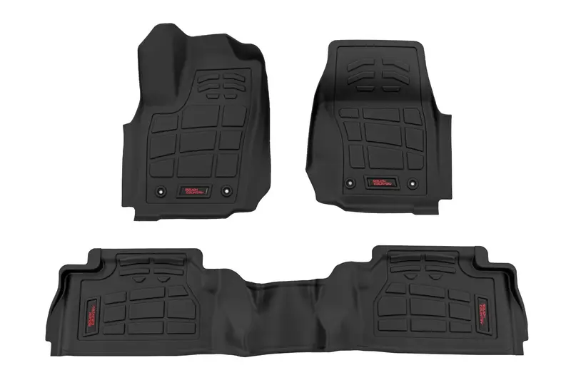 Rough Country Sure-Fit Floor Mats 2024-2026 Toyota Tacoma Trd Pro 2