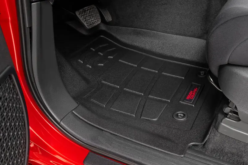 Rough Country Sure-Fit Floor Mats 2024-2026 Toyota Tacoma Trd Pro 2