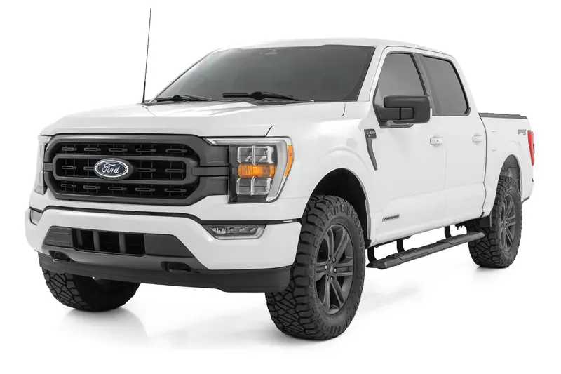 Rough Country Tr2 Running Boards 2015-2026 Ford F-150/F-250/F-350 2Wd/4Wd 2