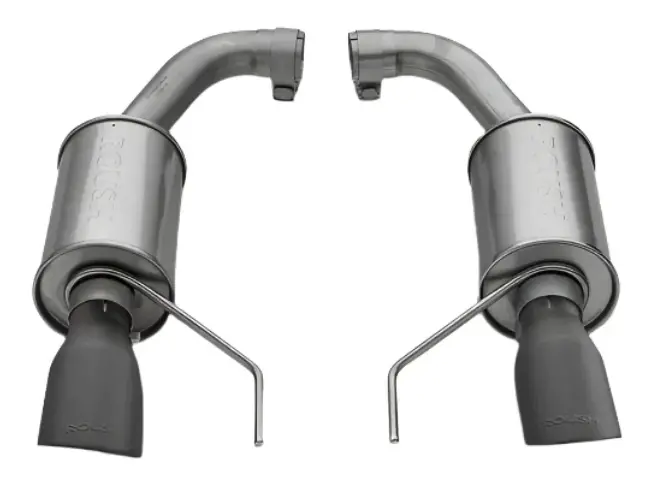 Roush Axle Back Exhaust 2015-2017 Mustang Gt 5.0L V8 (Black Tip) 2