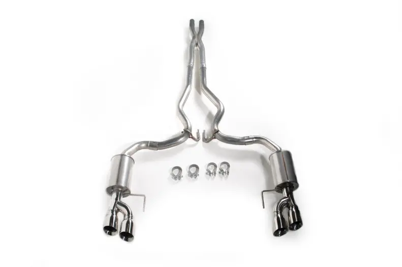 Roush Cat-Back Exhaust Kit 2018-2024 Mustang 5.0L V8 1