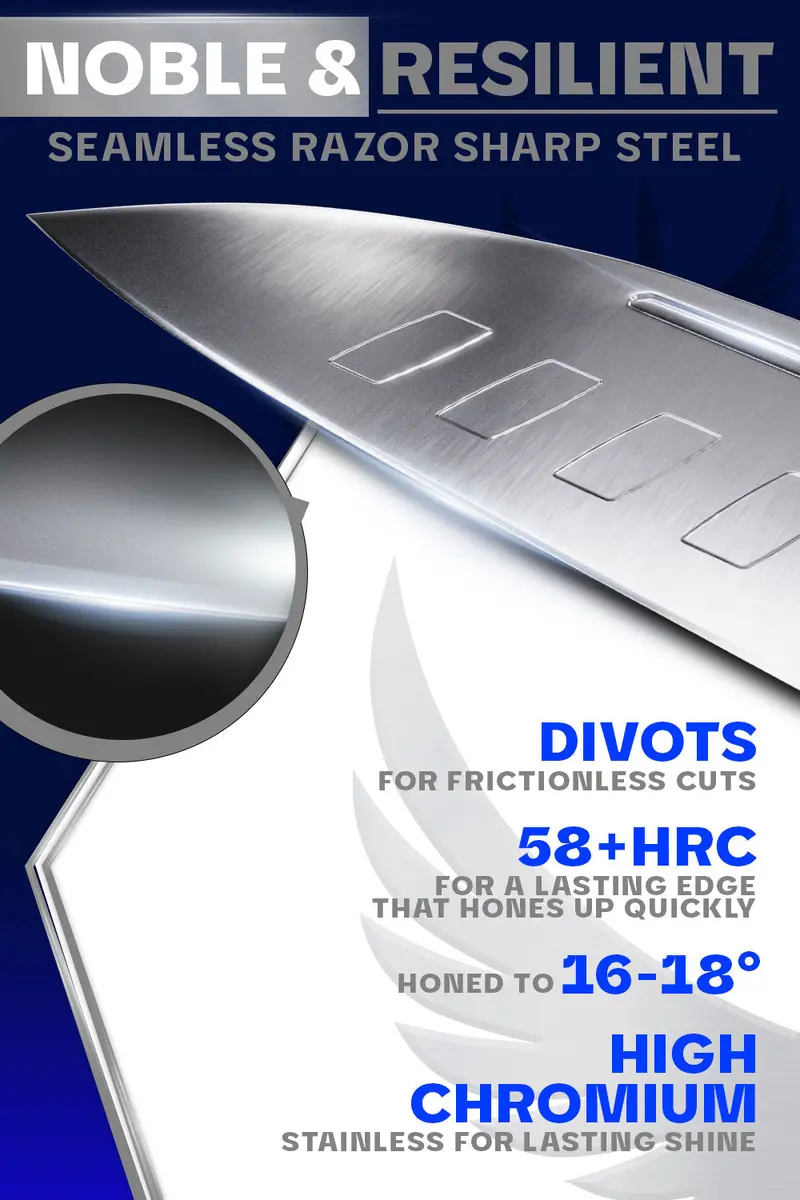 Santoku Knife 7" | Crusader Series | Nsf Certified | Dalstrong © 2