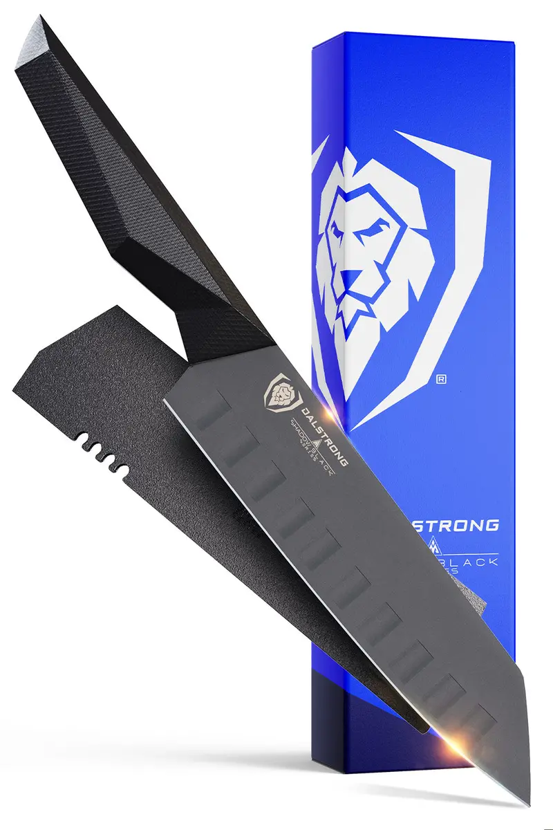 Santoku Knife 7" | Shadow Black Series | Nsf Certified | Dalstrong © 1