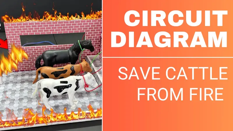 Save Cattle From Fire Project Circuit Diagram 1