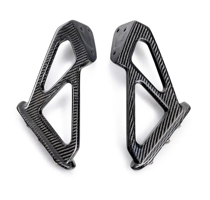 Seibon Oem-Style Carbon Fiber Rear Spoiler Mounting Bracket For 2023-2025 Honda Civic Type R 2