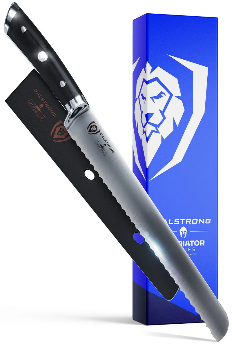 Serrated Bread Knife 10" | Gladiator Series | Nsf Certified | Dalstrong © 1