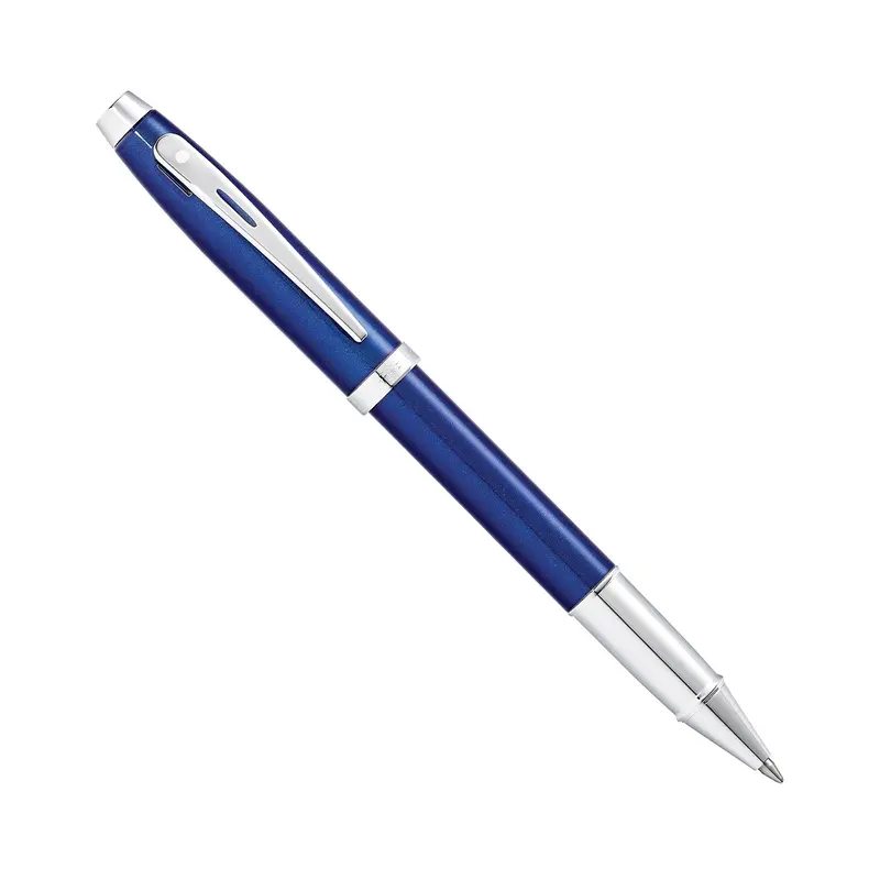 Sheaffer 100 Glossy Blue With Chrome Pen 1