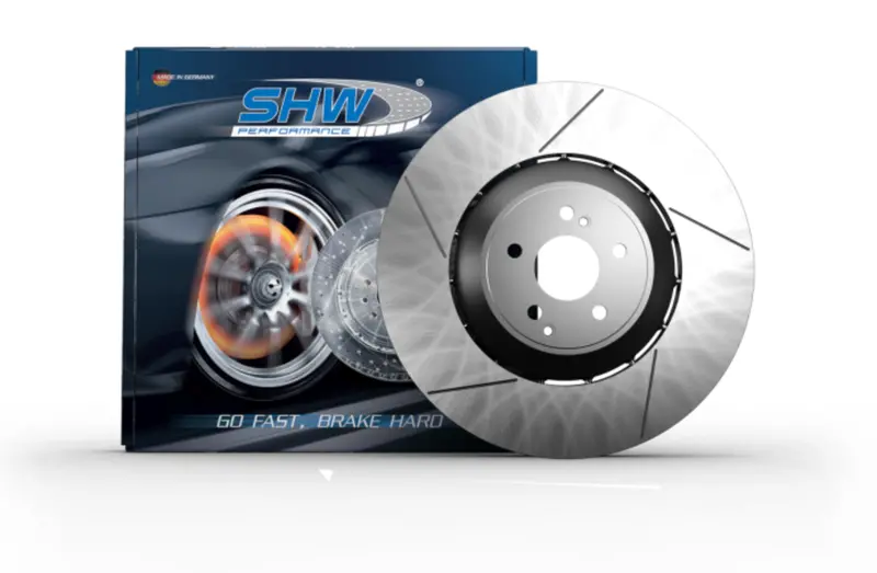 Shw Performance Drilled/Slotted Pin-Drive Rotor 2018–2021 Subaru Wrx Sti 1