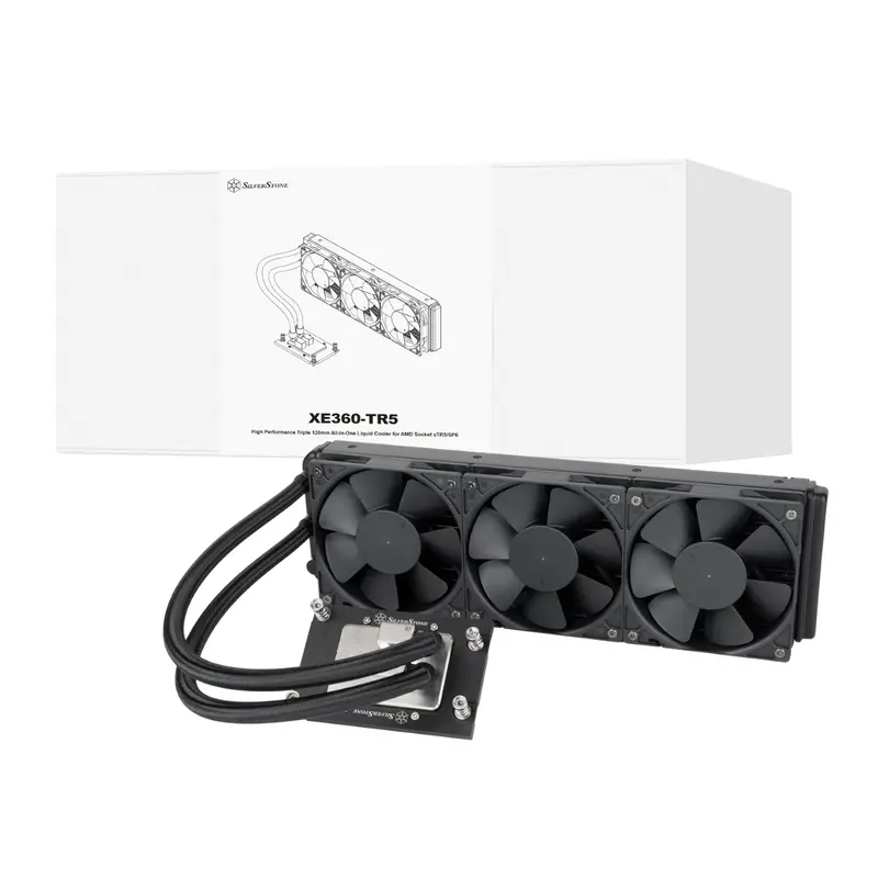 Silverstone Xe360-Tr5 High Performance 360Mm Aio Liquid Cpu Cooler 1