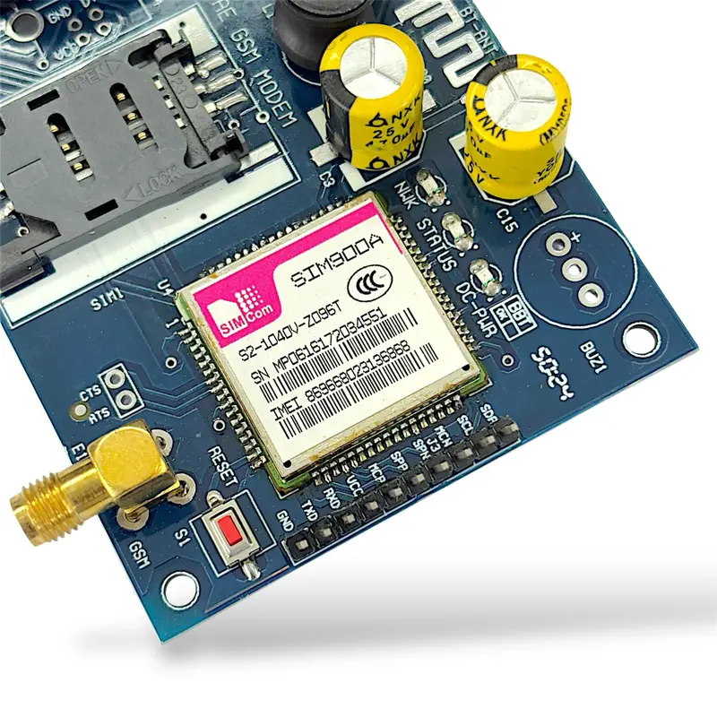 Sim900a Gsm Gprs Module With Antenna | Sms, Call & Internet Enabled Gsm Module For Arduino & Iot Projects 2