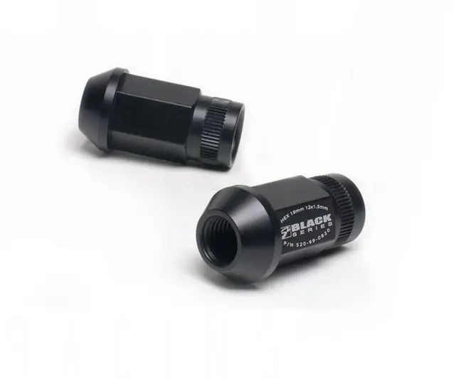 Skunk2 Lug Nut Set - M12x1.50 - Black - 20 Piece 2