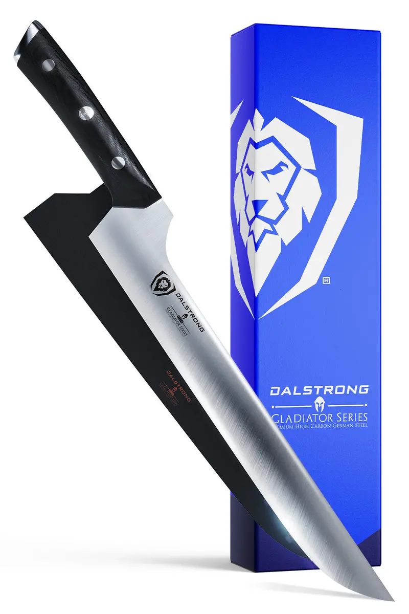 Slicing & Carving Knife 12" | Offset Blade | Gladiator Series | Nsf Certified | Dalstrong © 1