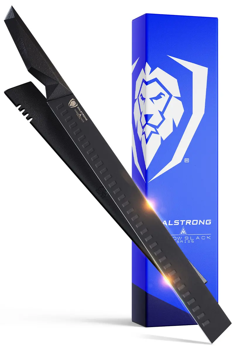 Slicing & Carving Knife 14" | Shadow Black Series | Nsf Certified | Dalstrong © 1