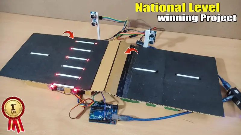 Smart Breaker With Smart Zebra Crossing | National Level Winning Project Kit 1