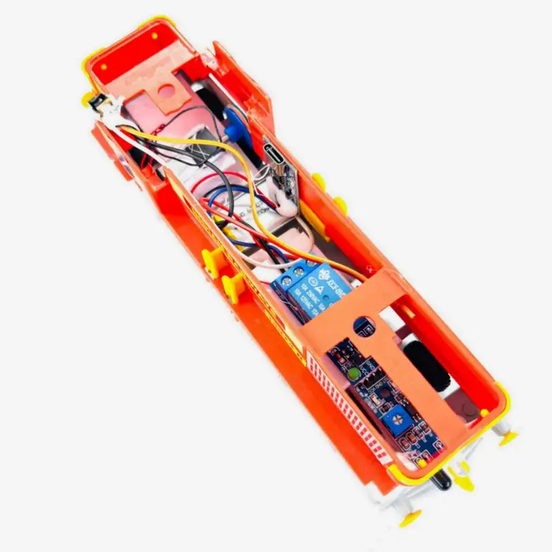 Smart Train Engine With Automatic Engine Stop System 2