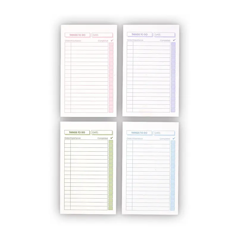 Soft Color 3 X 5 To-Do Cards (Set Of 100) 2