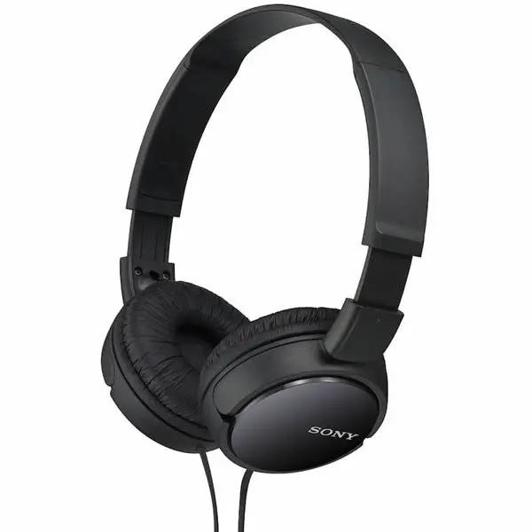 Sony Mdr-Zx110 Headphones Foldable - Black 1