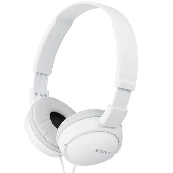Sony Mdr-Zx110 Headphones Foldable - White 1