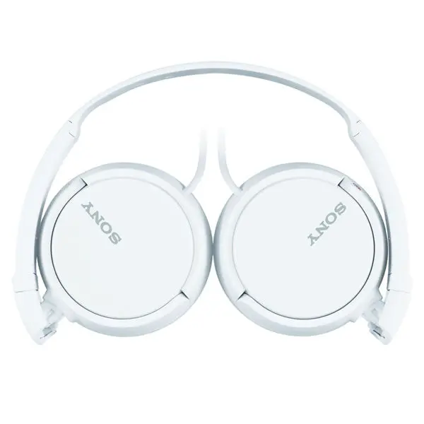 Sony Mdr-Zx110 Headphones Foldable - White 2