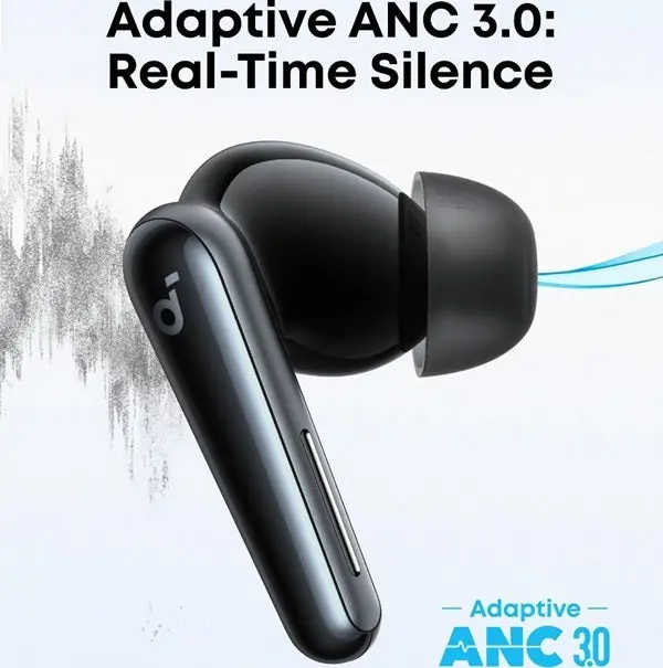 Soundcore Liberty 5 Noise Cancelling True Wireless Earbuds Black 2