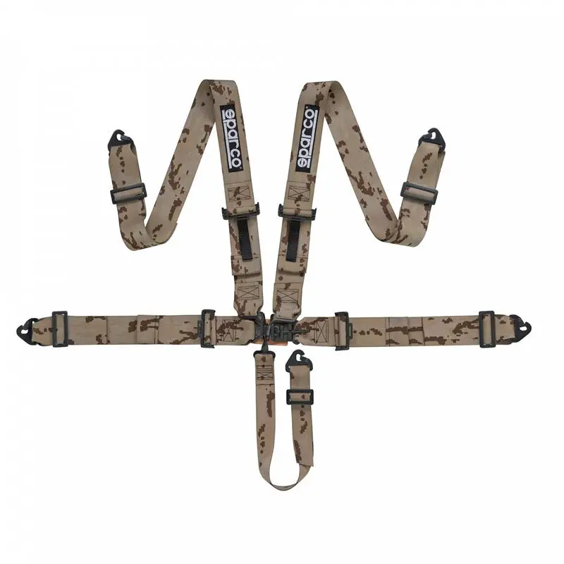 Sparco 5 Point Latch & Link Sfi Camo 1