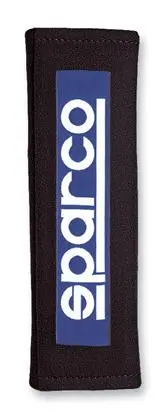 Sparco Belt Pad 3In Black Racing 1