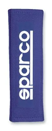 Sparco Belt Pad 3In Blue Racing 1