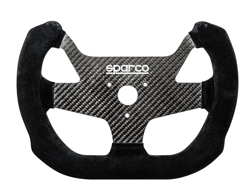 Sparco Steering Wheel F10c Carbon Suede Black 1