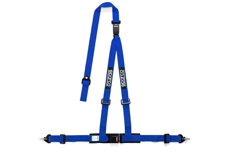 Sparco Street Belt 2" Black 3Pt Double Release 1