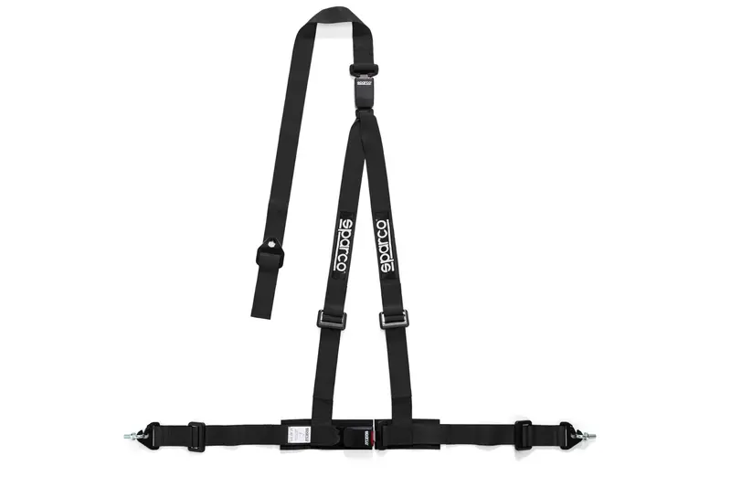Sparco Street Belt 2" Black 3Pt Double Release 2