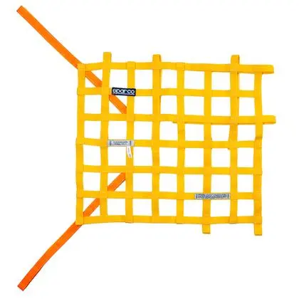 Sparco Window Net Fia Yellow 1