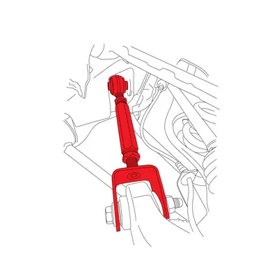 Spc Adjustable Rear Toe Arm 2011-2019 Ford Explorer / 2013-2019 Ford Police Interceptor Utility 2