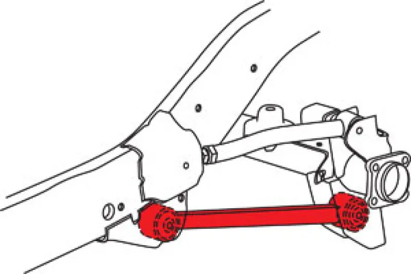 Spc Performance 2018-2025 Jeep Wrangler Rear Lower Arm 2