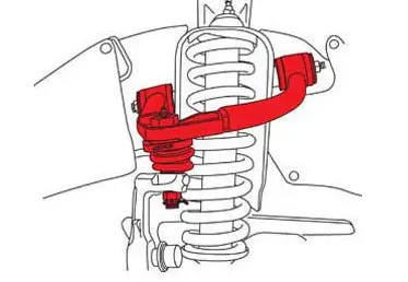 Spc Performance Adjustable Front Control Arms 1998-2007 Lexus Lx470 / Toyota Landcruiser(100 Series) Awd/4Wd 2