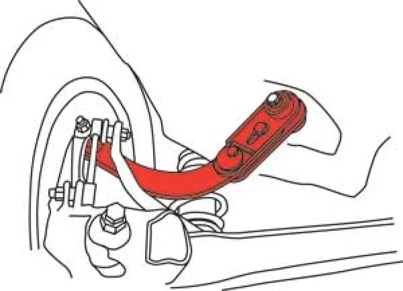 Spc Performance Adjustable Rear Camber Arm 2007-2012 Dodge Caliber 2007-2017 Jeep Compass / 2007-2017 Jeep Patriot / 2008-2017 Mitsubishi Lancer / 2008-2023 Outlander 2